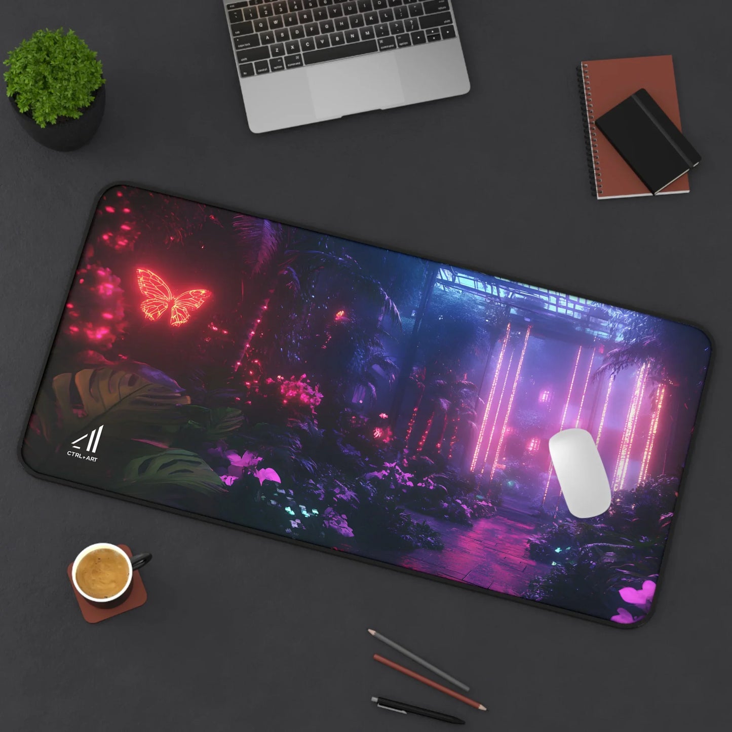 Luminous Sanctuary Mouse Pad - CTRL + Art