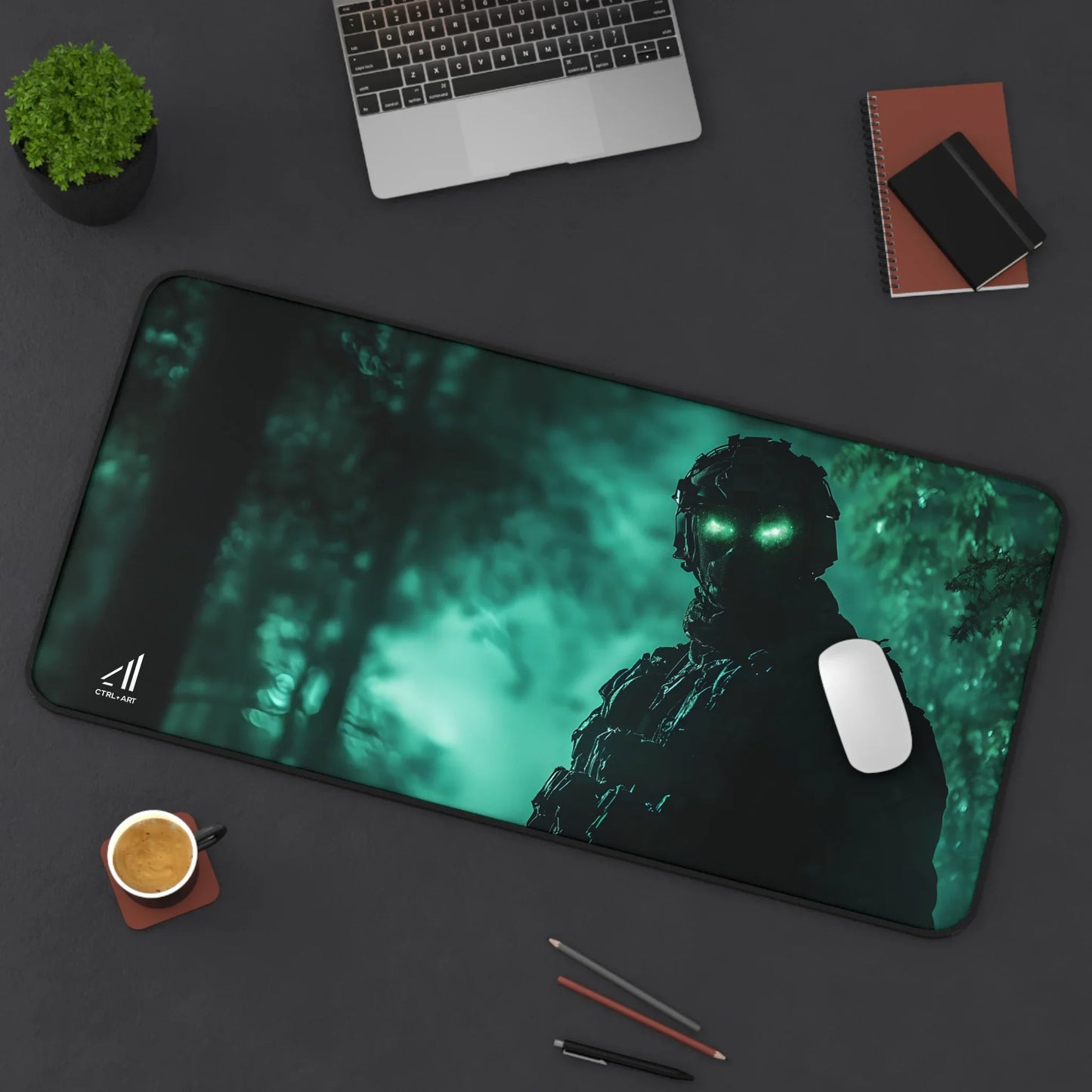 Night Ops Sentinel Mouse Pad - CTRL + Art