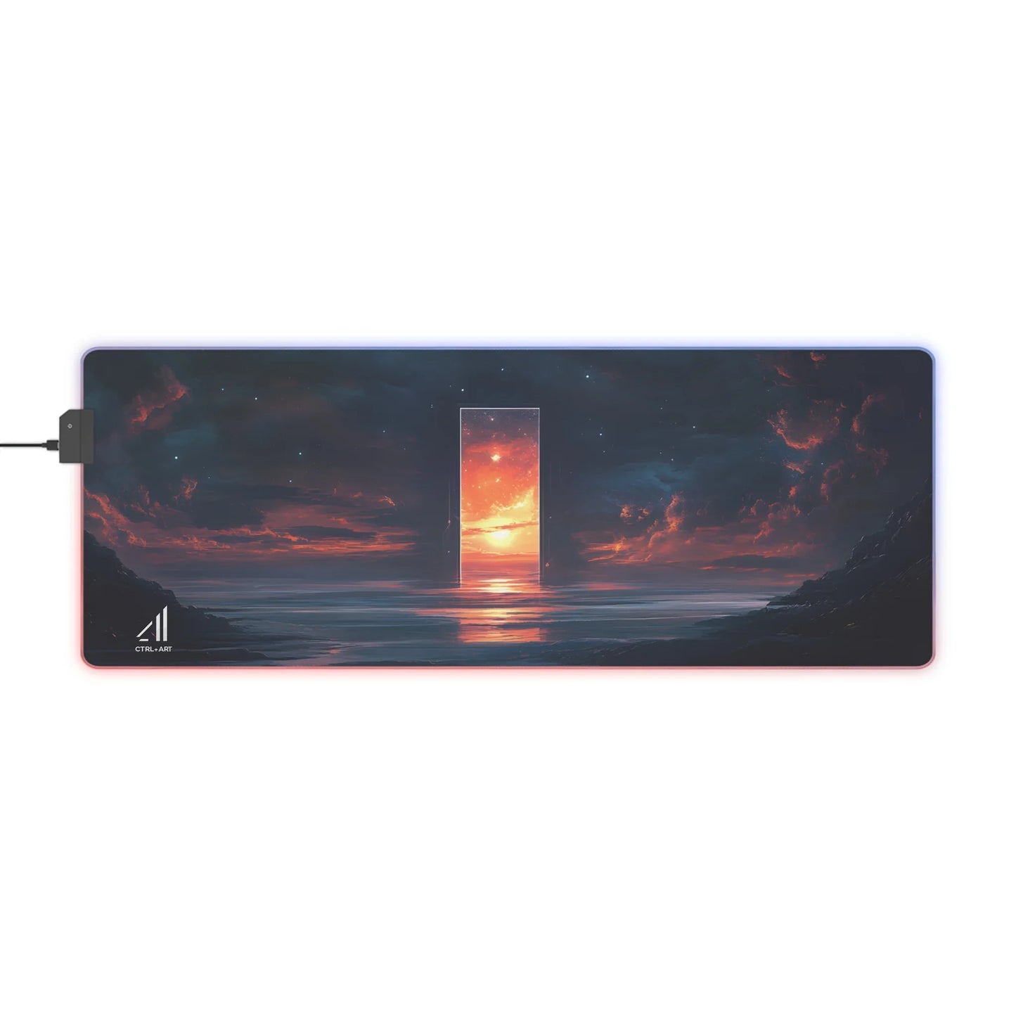 Gateway to Dawn Mouse Pad Led - CTRL + Art