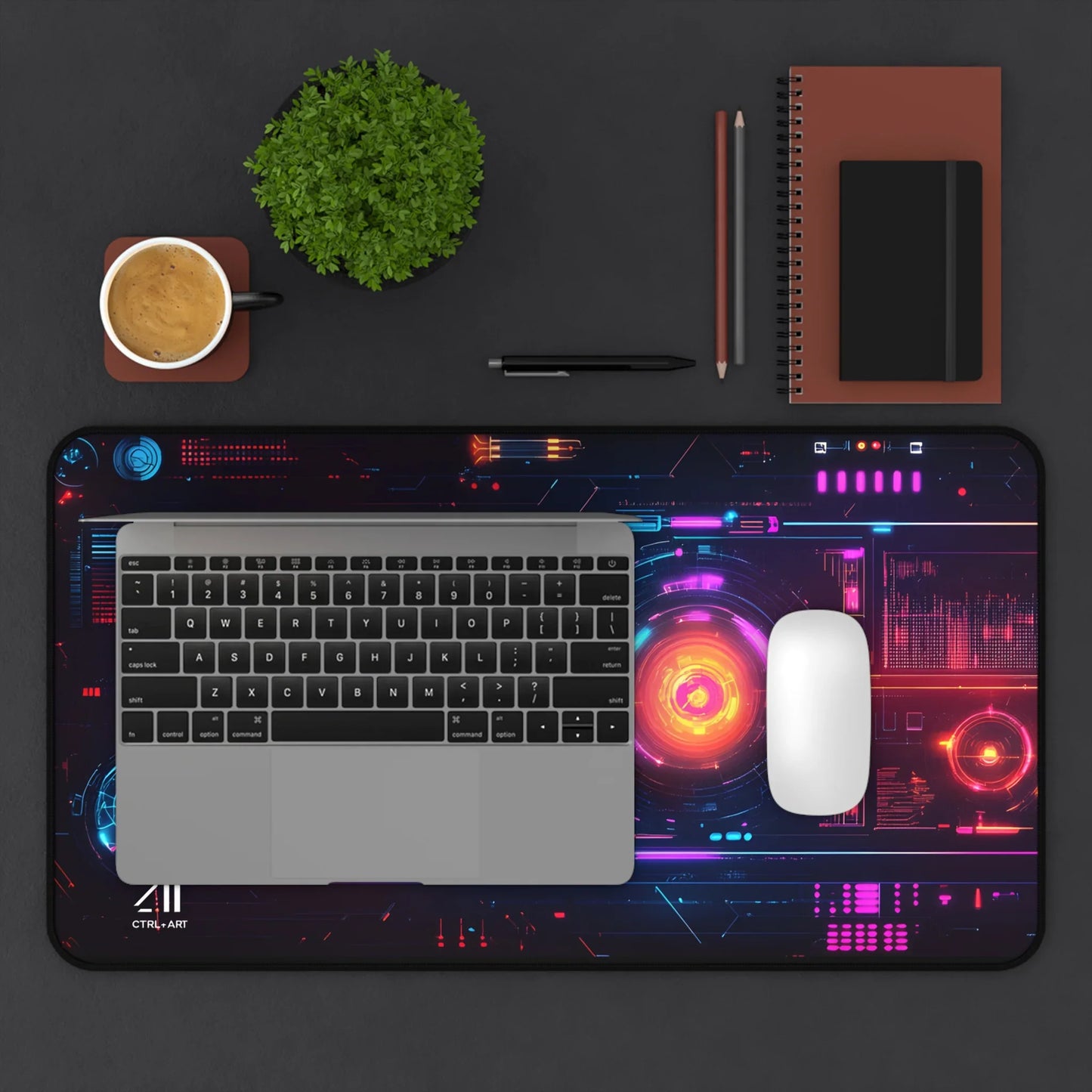 Tactical Inferno Mouse Pad - CTRL + Art