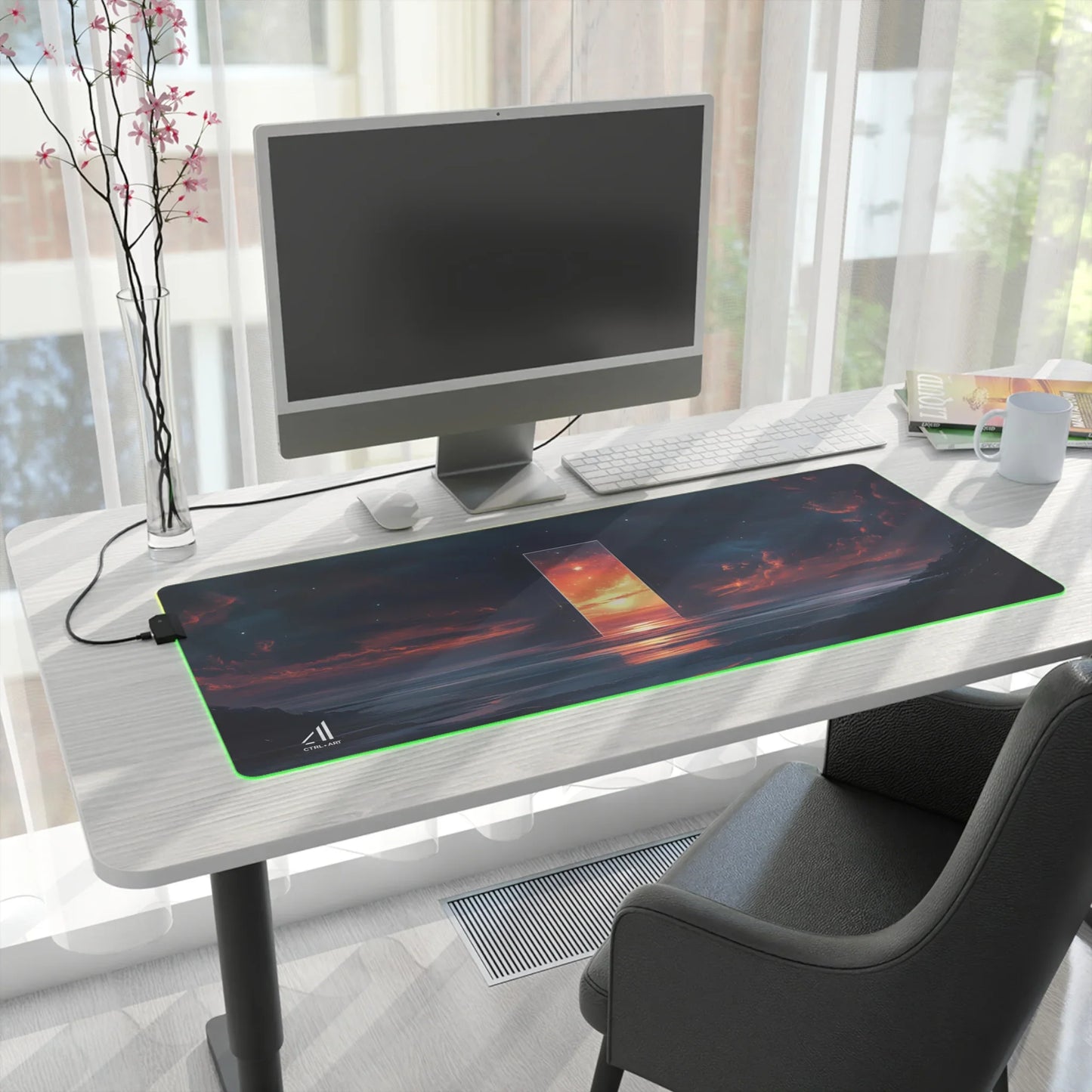 Gateway to Dawn Mouse Pad Led - CTRL + Art