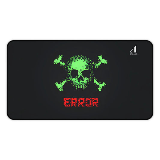 Pixelated Threat Mouse Pad - CTRL + Art