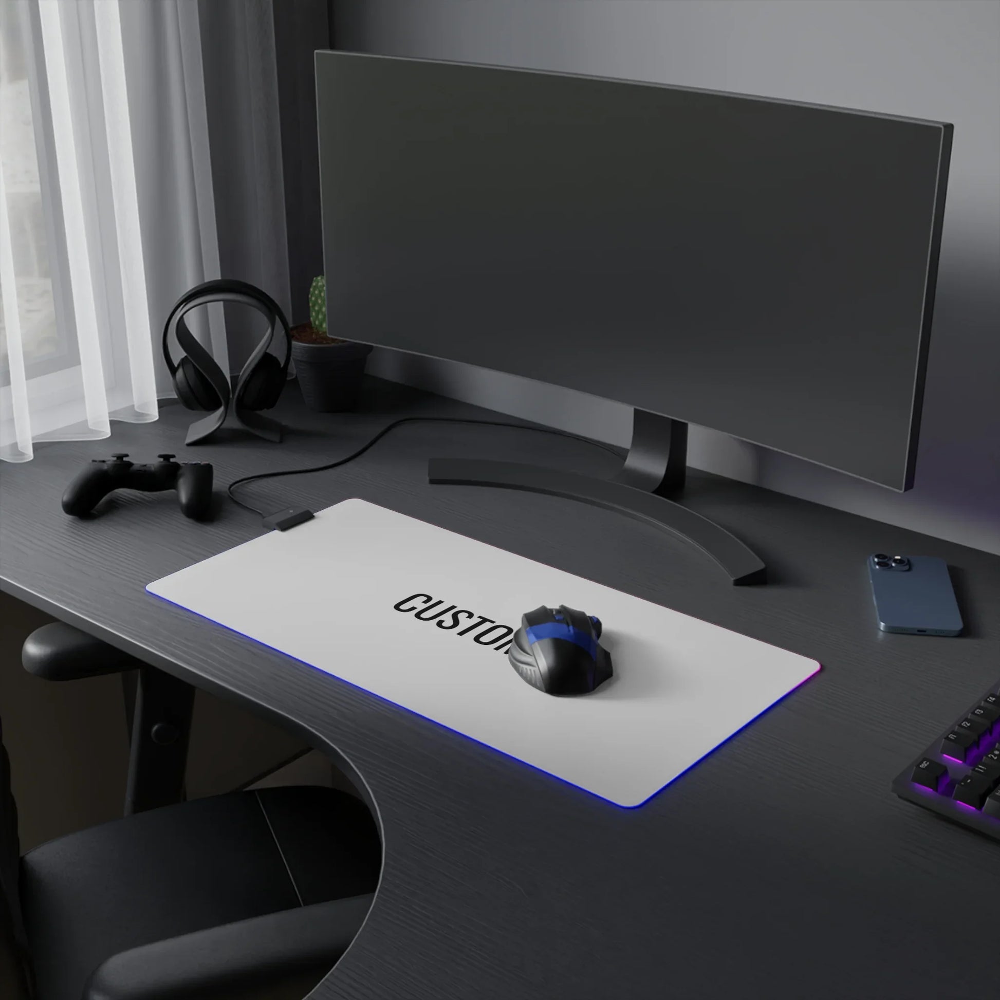 Custom Mouse Pad Led - CTRL + Art