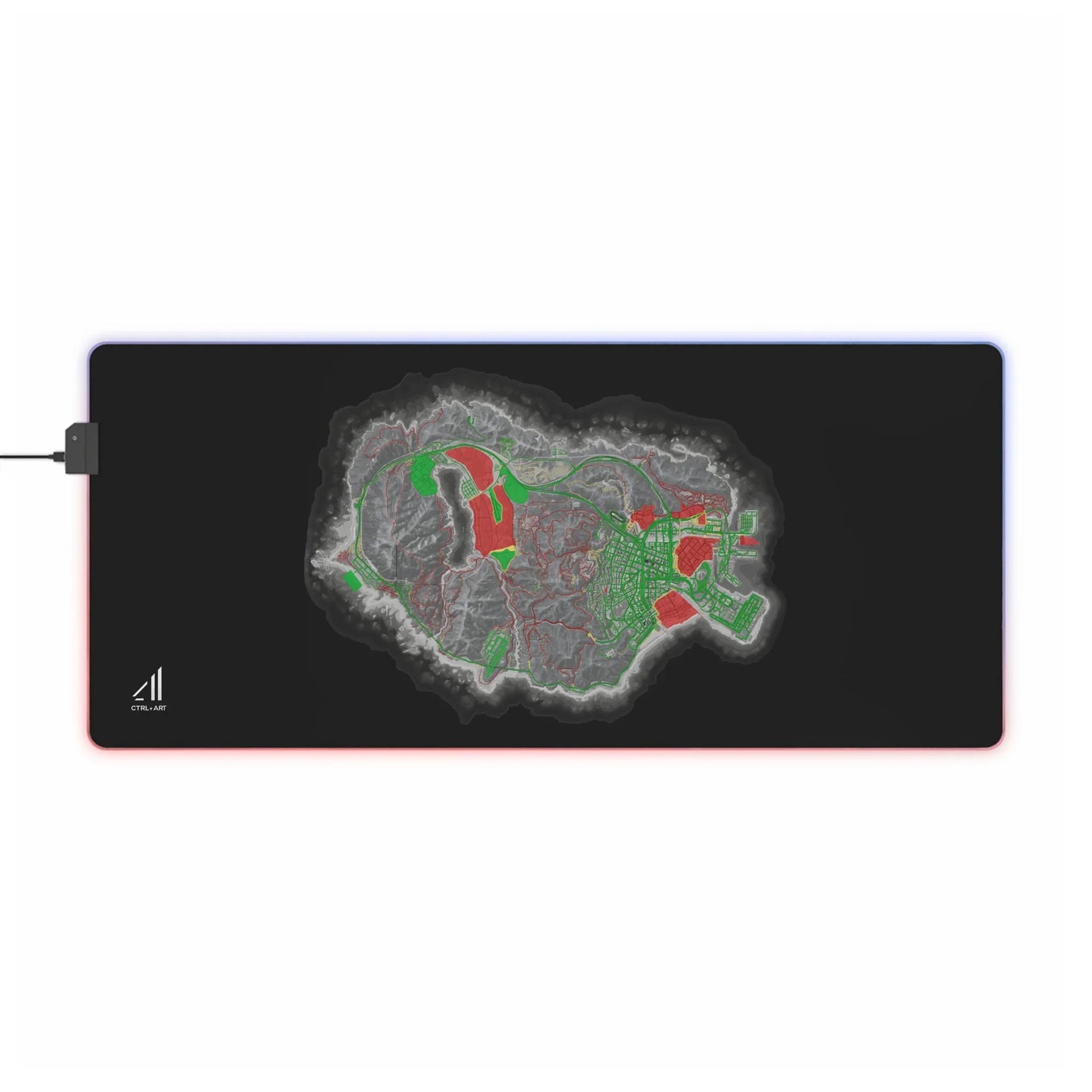 Roho Mouse Pad Led - CTRL + Art