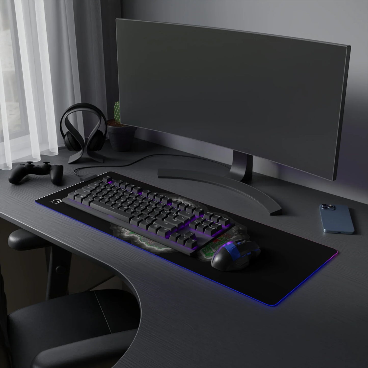 Roho Mouse Pad Led - CTRL + Art
