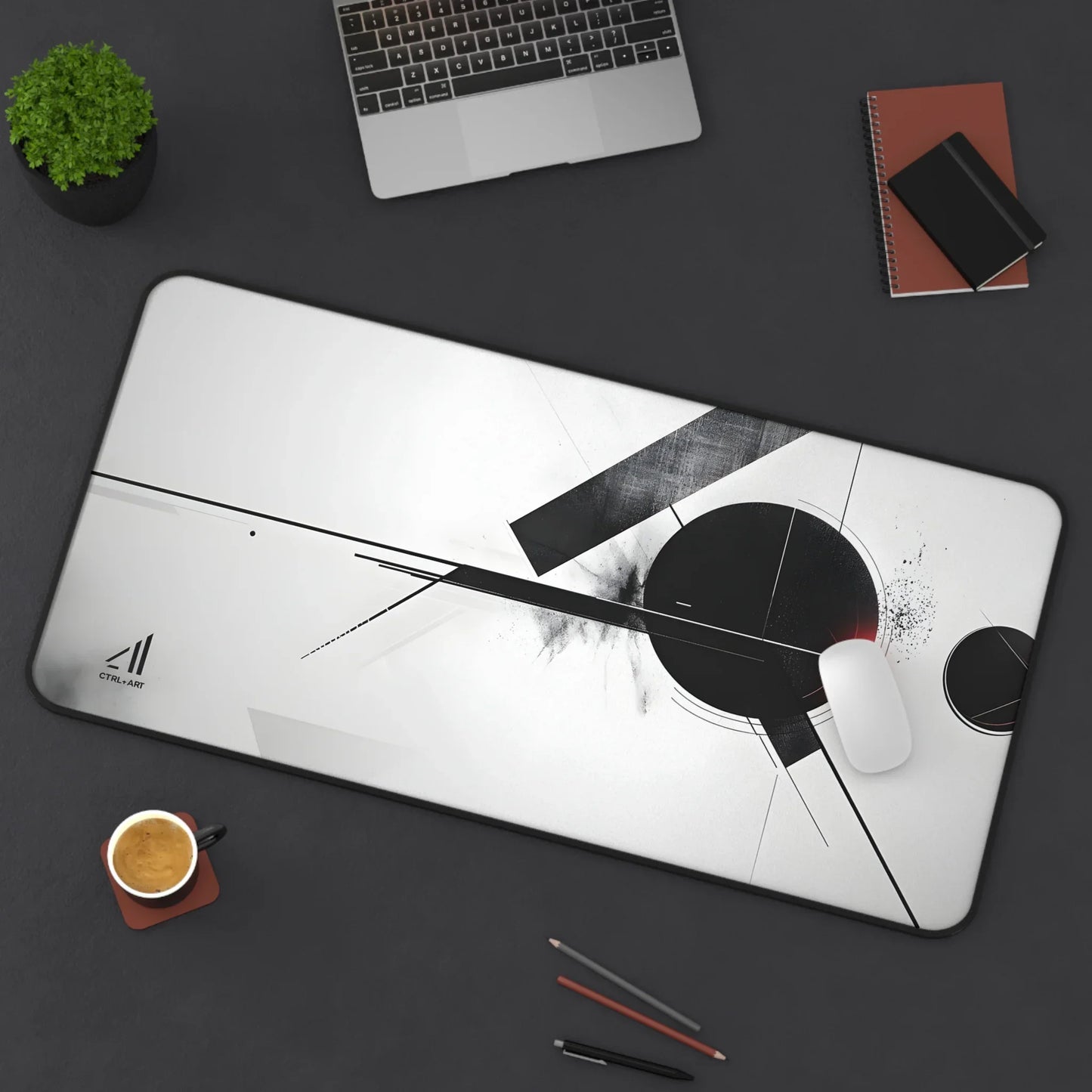 Abstract Resonance Mouse Pad - CTRL + Art