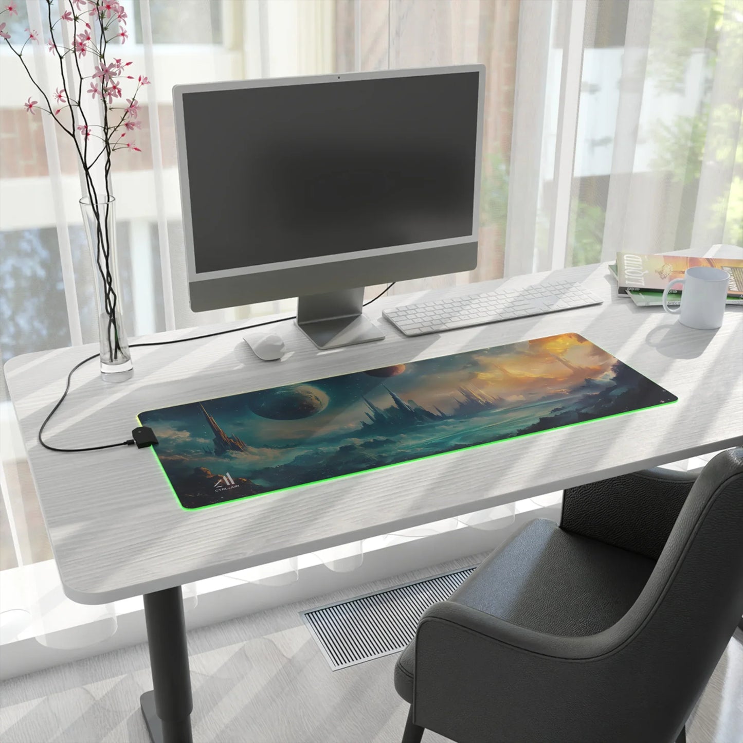 Celestial Architect Mouse Pad Led - CTRL + Art