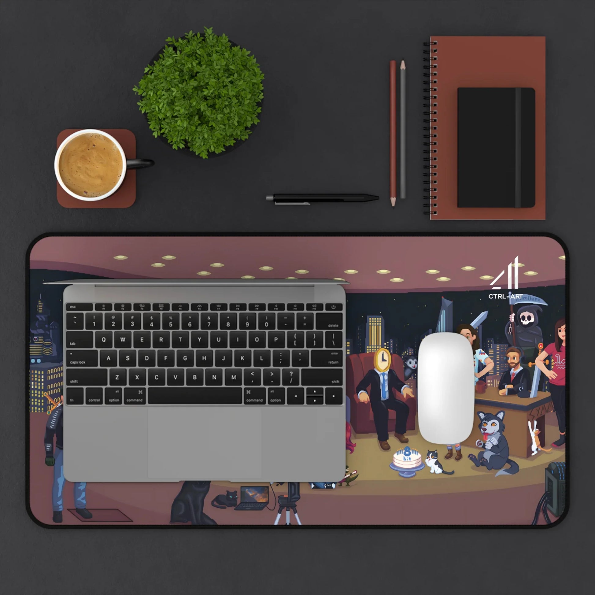 Duncstar Mouse Pad - CTRL + Art