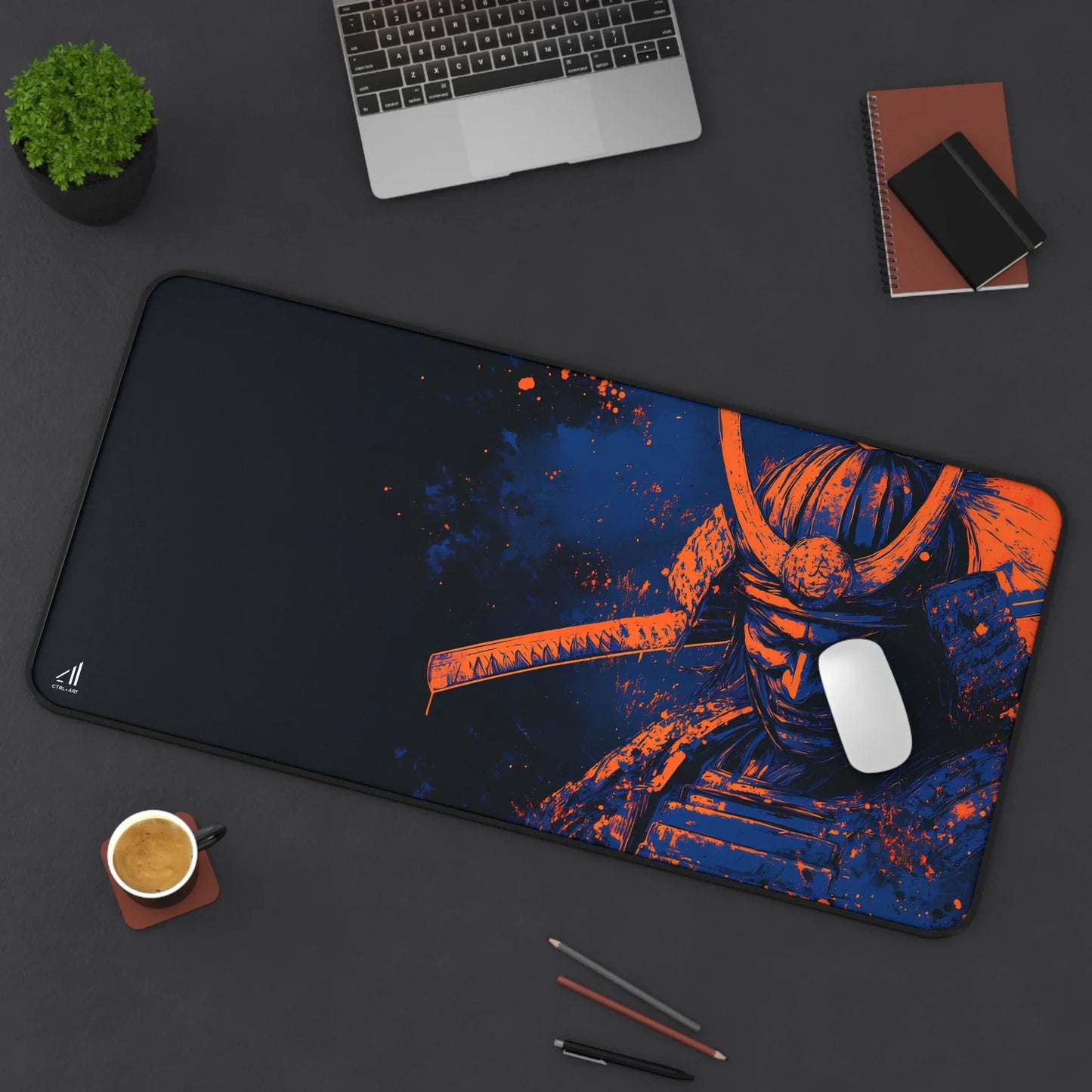 Bloodfire Shogun Mouse Pad - CTRL + Art
