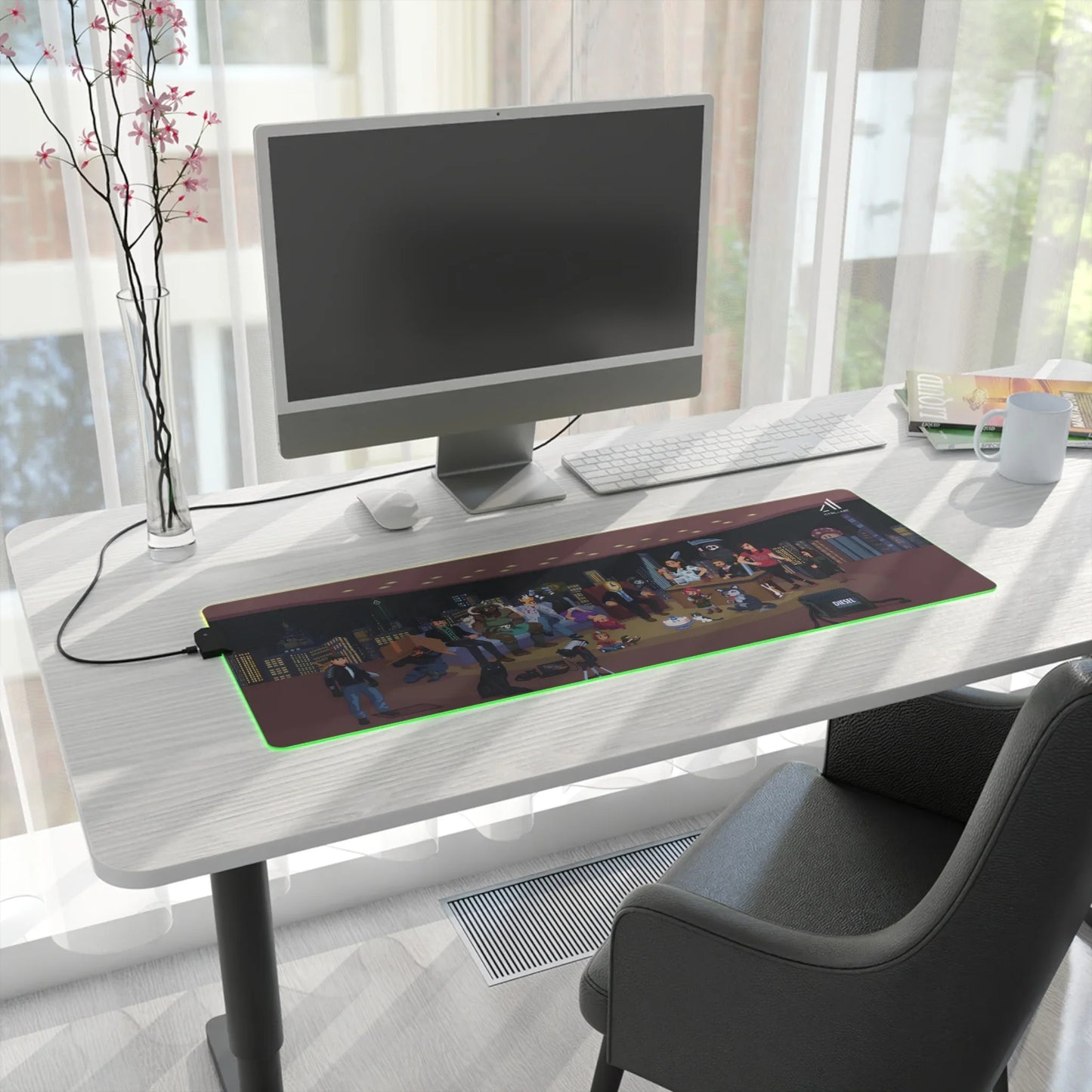 Duncstar Mouse Pad Led - CTRL + Art