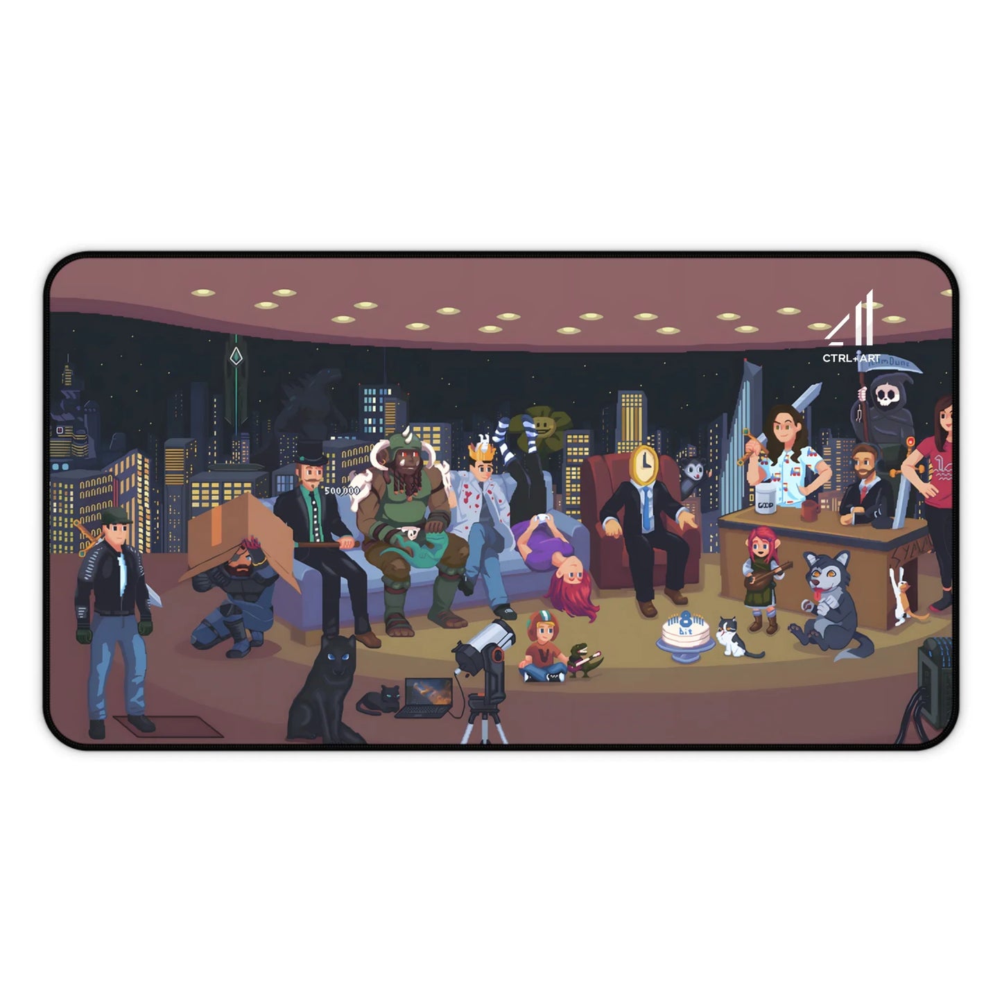 Duncstar Mouse Pad - CTRL + Art