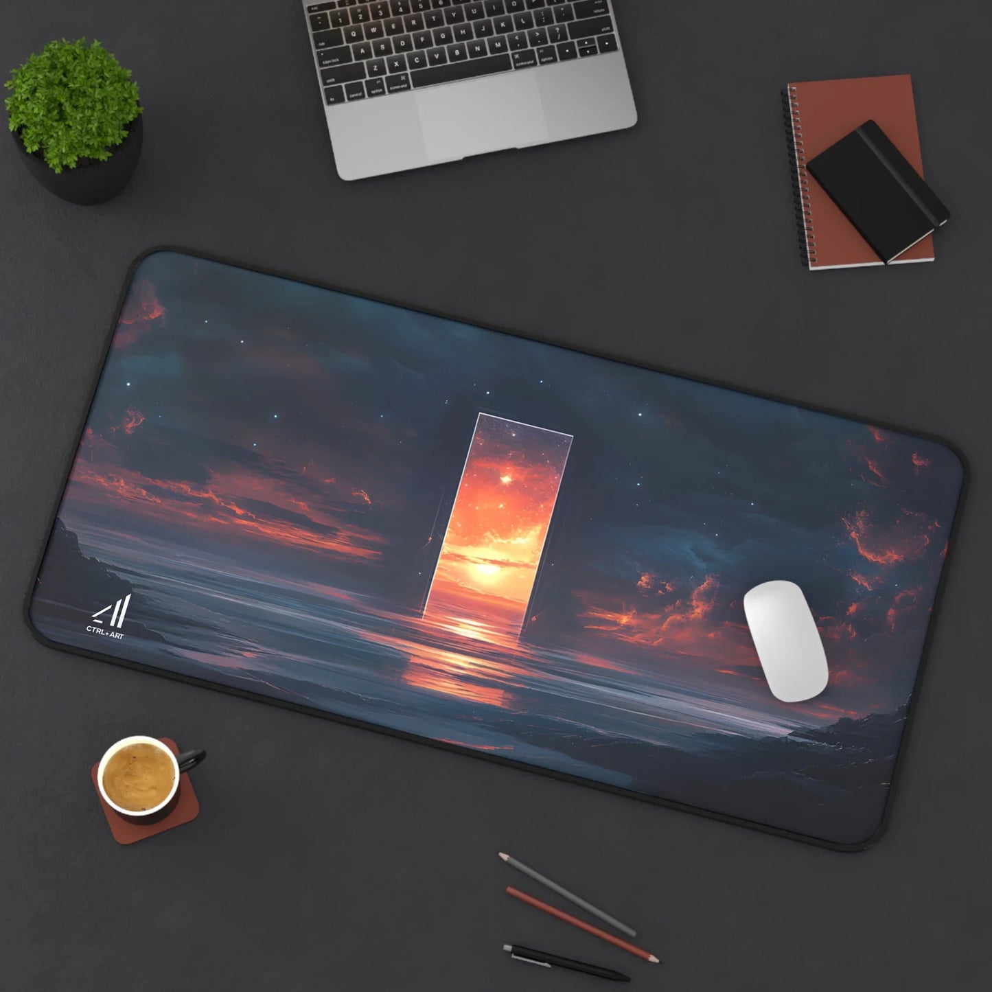 Gateway to Dawn Mouse Pad - CTRL + Art