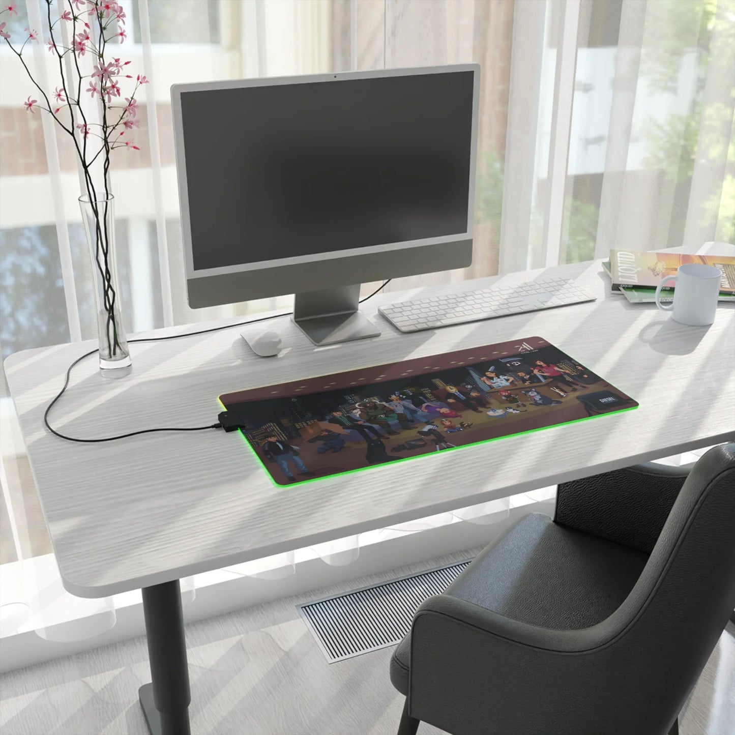 Duncstar Mouse Pad Led - CTRL + Art