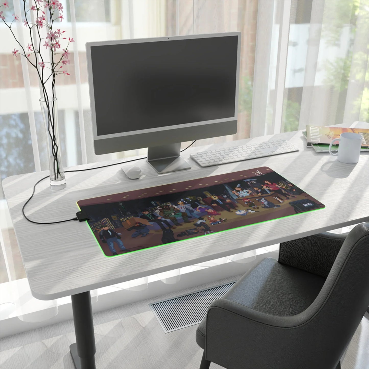 Duncstar Mouse Pad Led - CTRL + Art