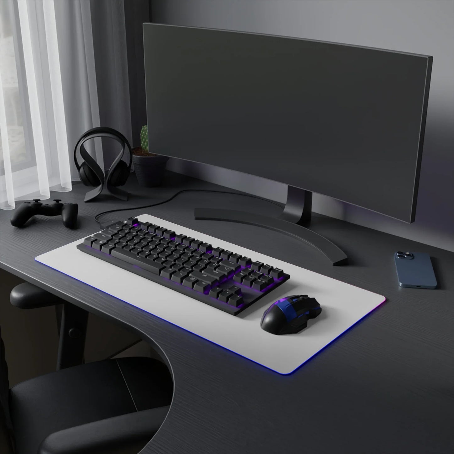 Custom Mouse Pad Led - CTRL + Art