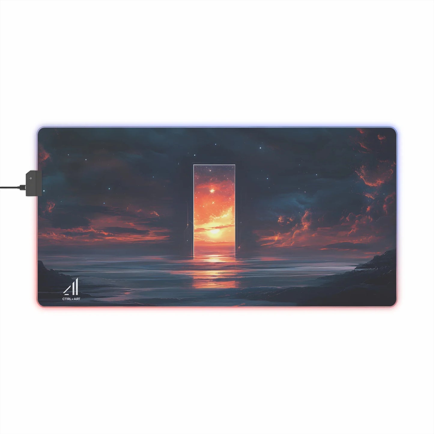 Gateway to Dawn Mouse Pad Led - CTRL + Art