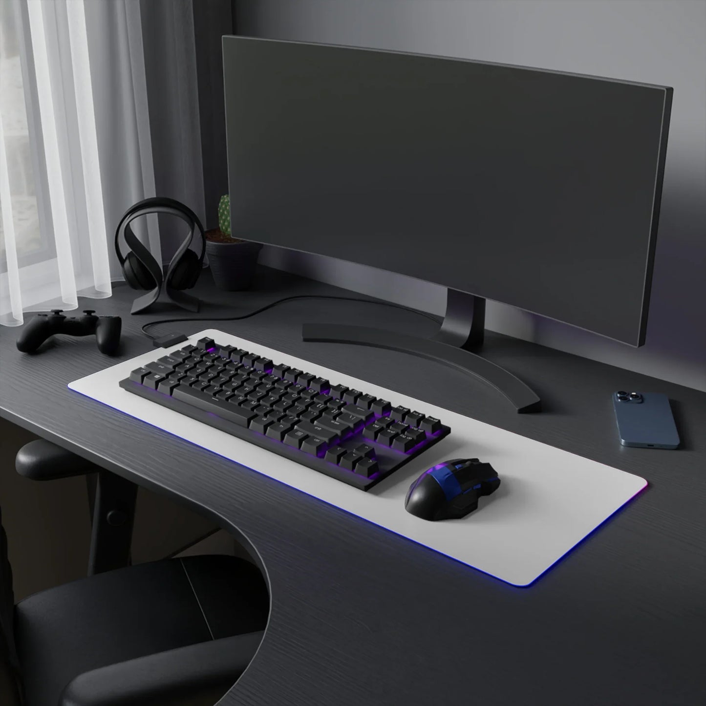 Custom Mouse Pad Led - CTRL + Art