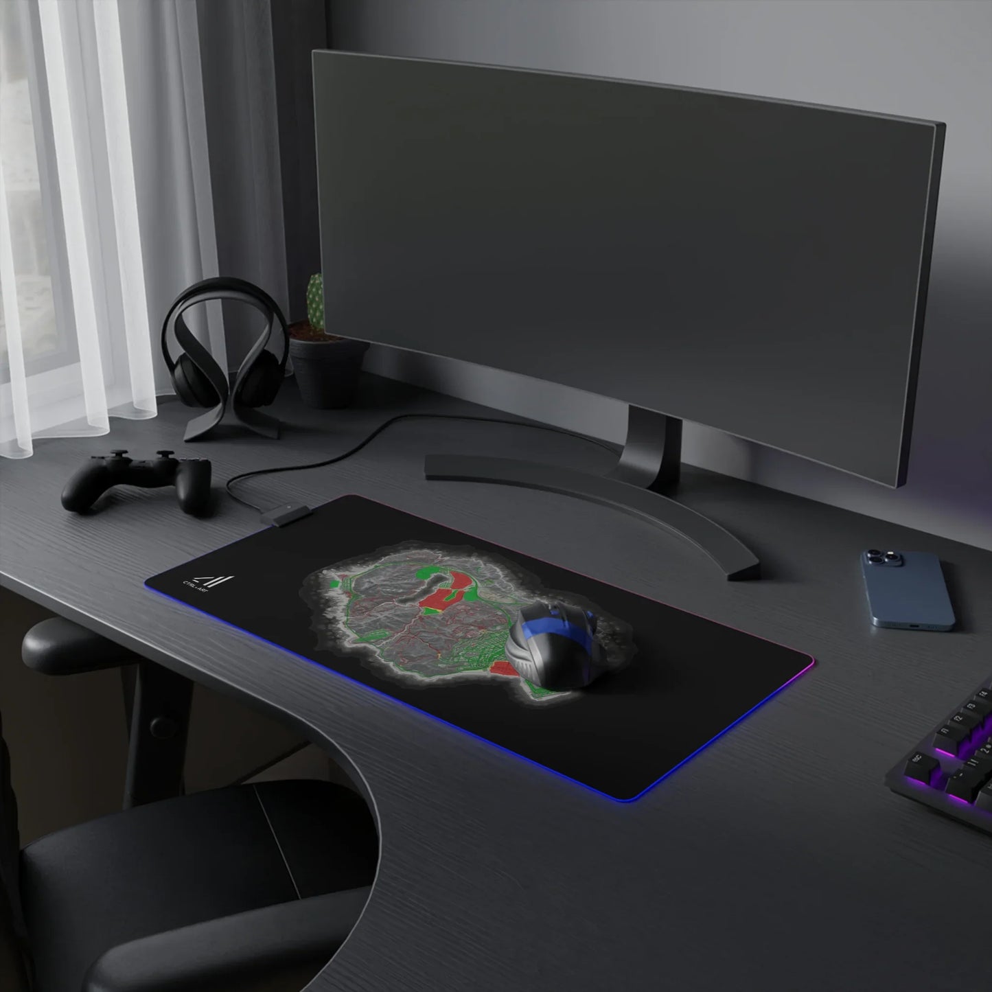 Roho Mouse Pad Led - CTRL + Art