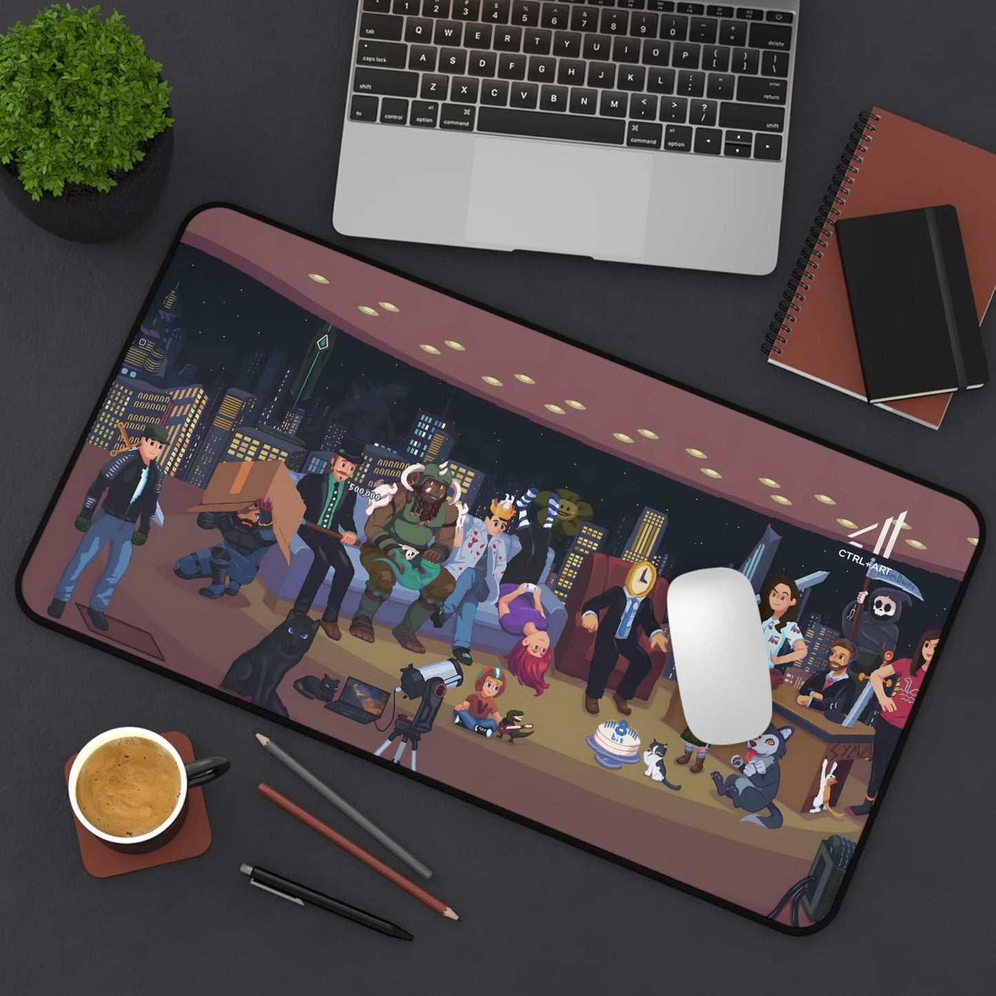 Duncstar Mouse Pad - CTRL + Art