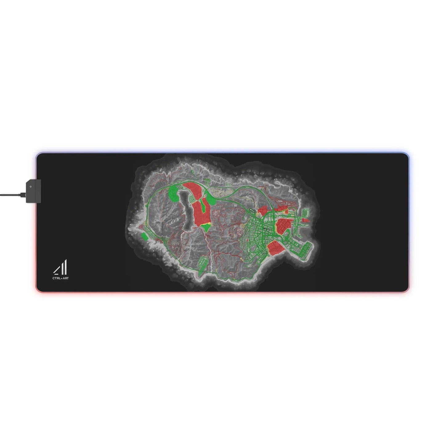 Roho Mouse Pad Led - CTRL + Art