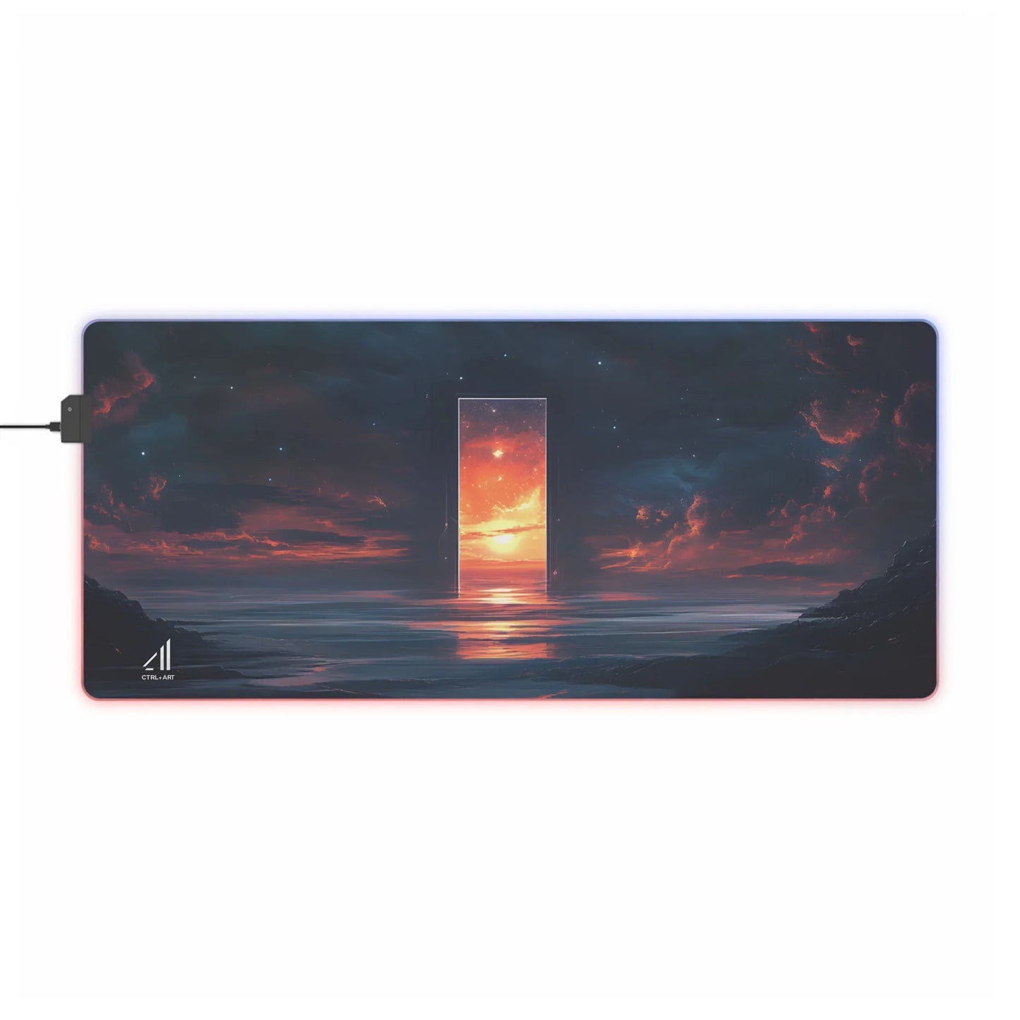 Gateway to Dawn Mouse Pad Led - CTRL + Art
