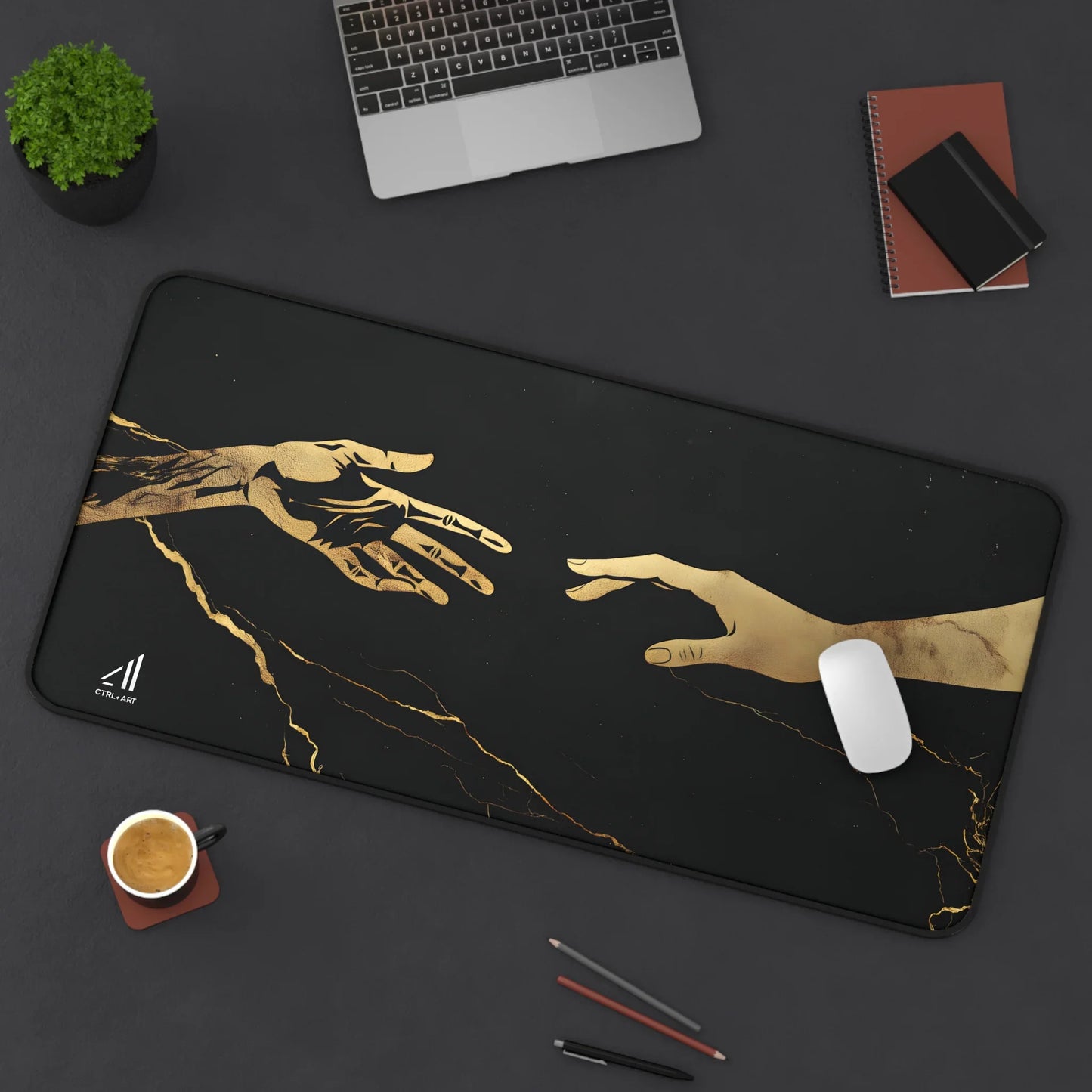 Cosmic Embrace Mouse Pad - CTRL + Art
