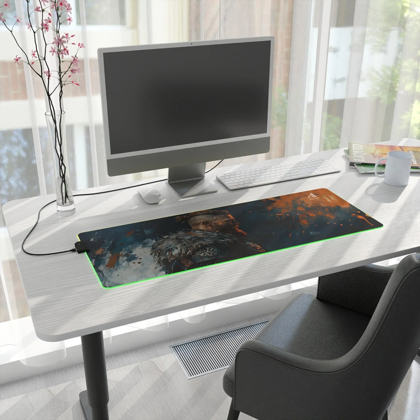 Nordic Saga Mouse Pad Led - CTRL + Art