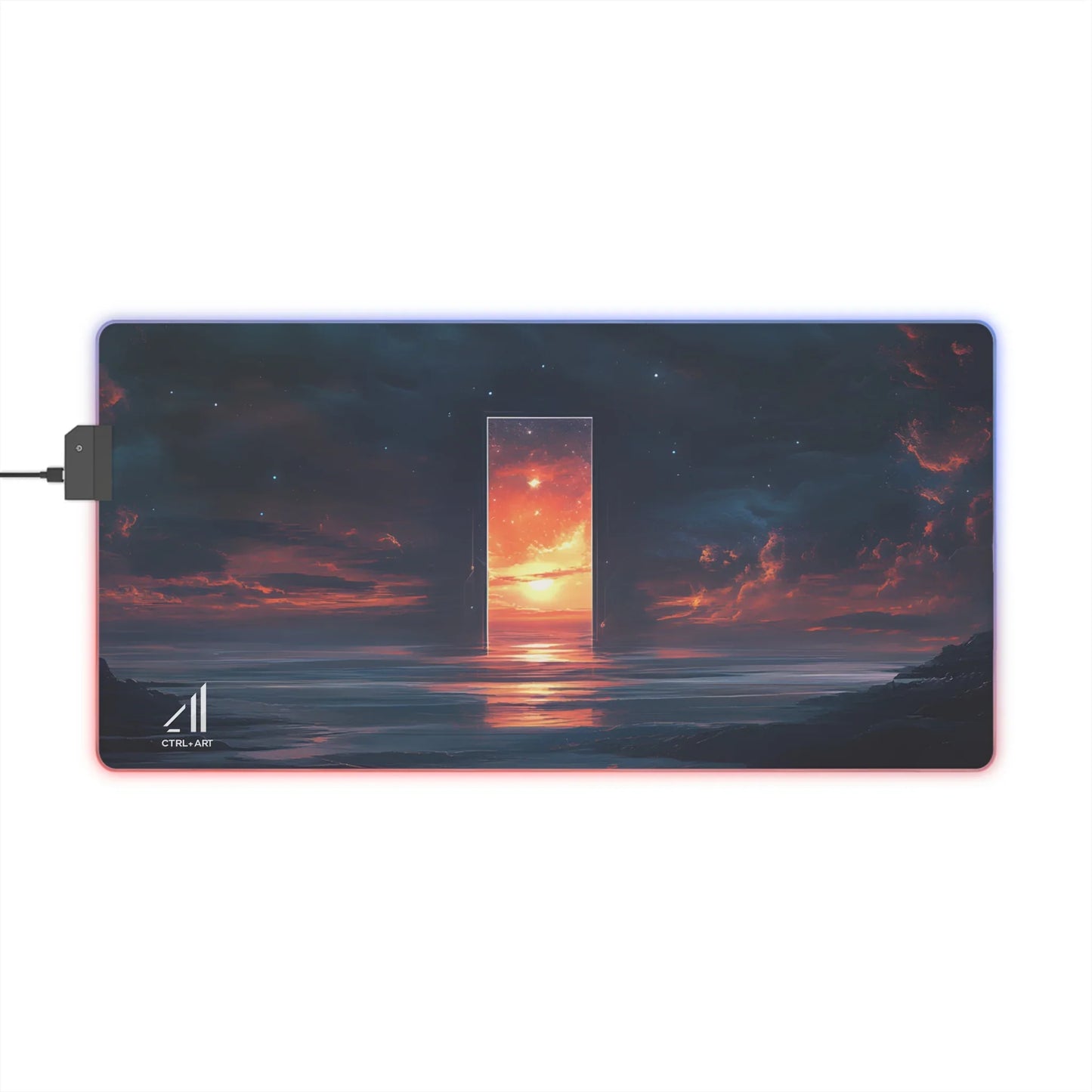 Gateway to Dawn Mouse Pad Led - CTRL + Art