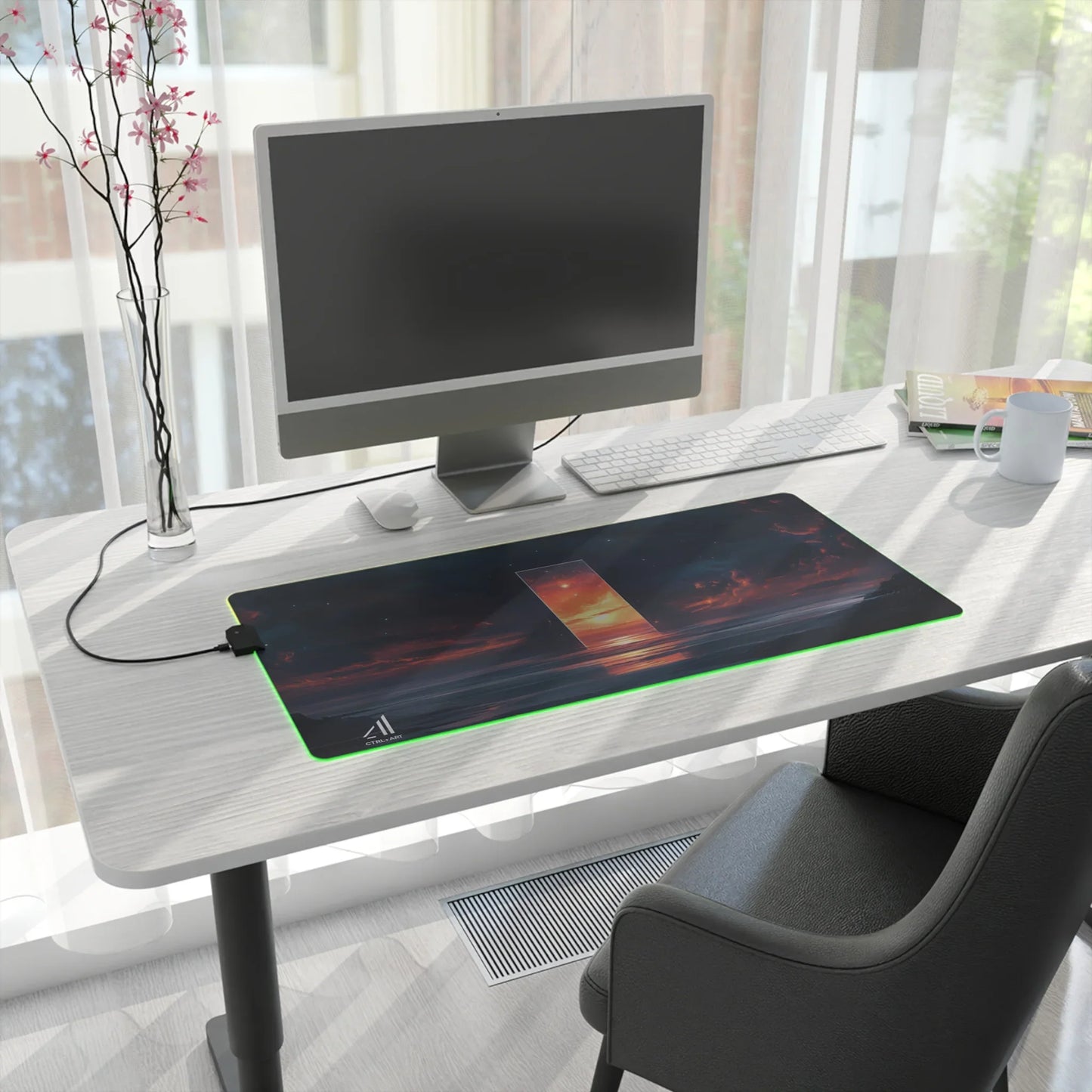 Gateway to Dawn Mouse Pad Led - CTRL + Art
