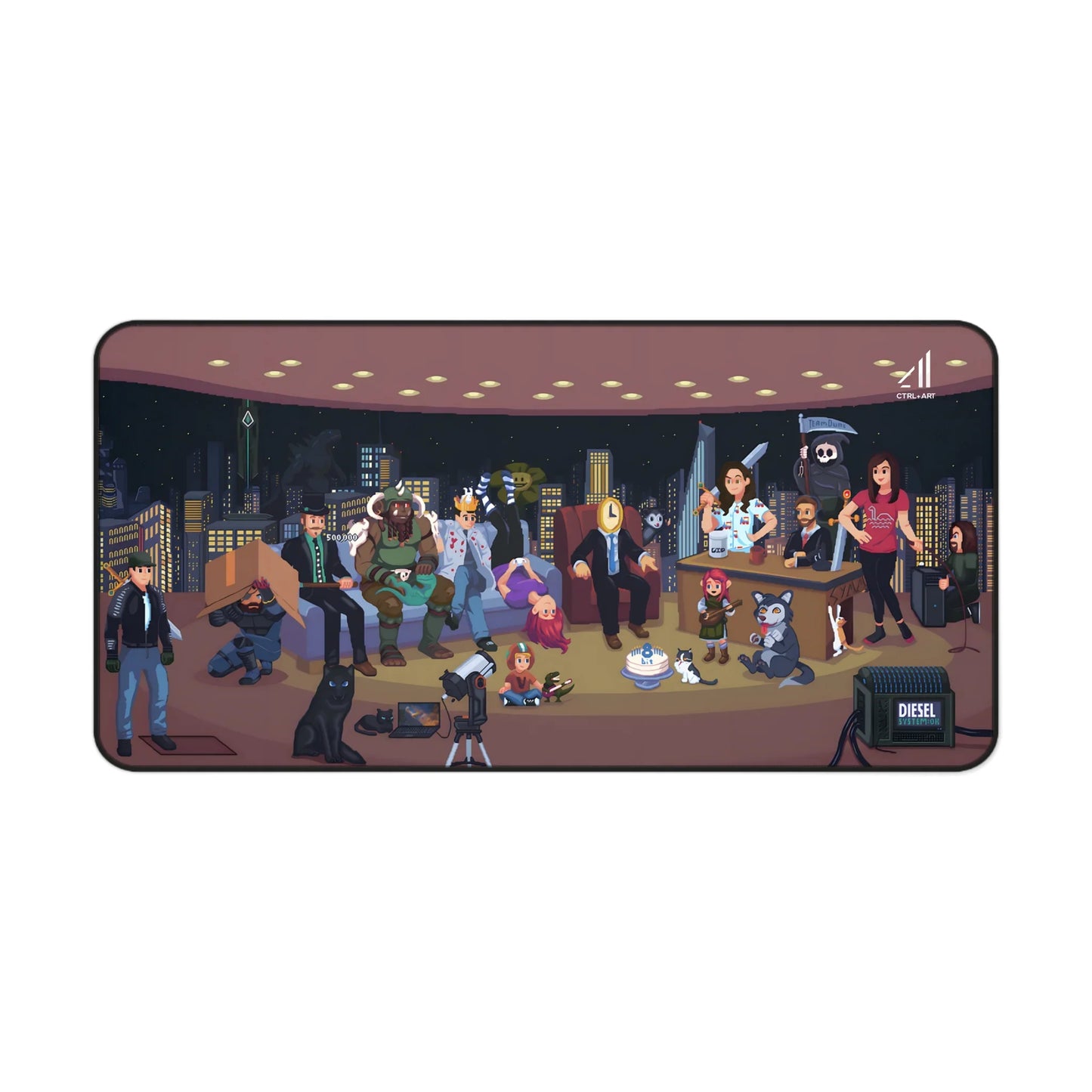 Duncstar Mouse Pad - CTRL + Art
