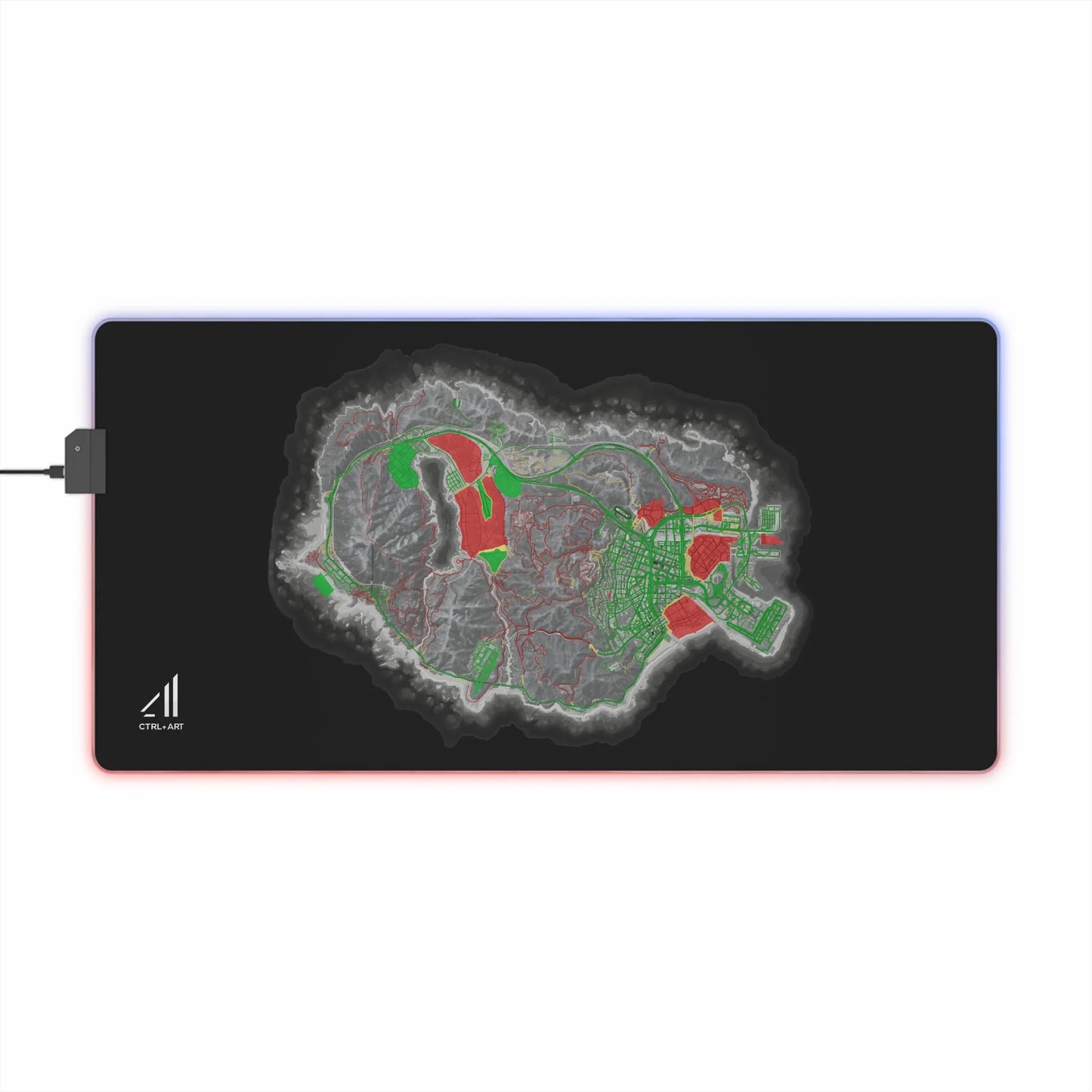 Roho Mouse Pad Led - CTRL + Art