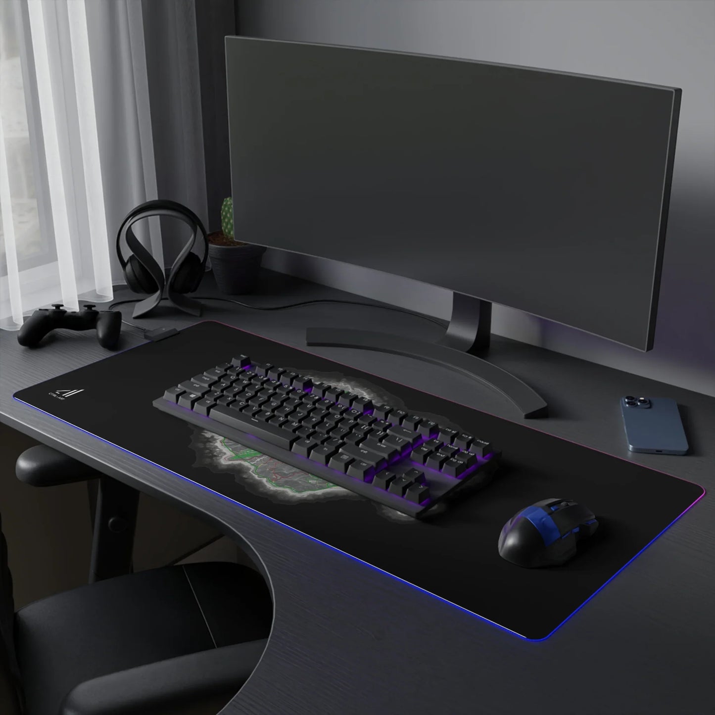 Roho Mouse Pad Led - CTRL + Art