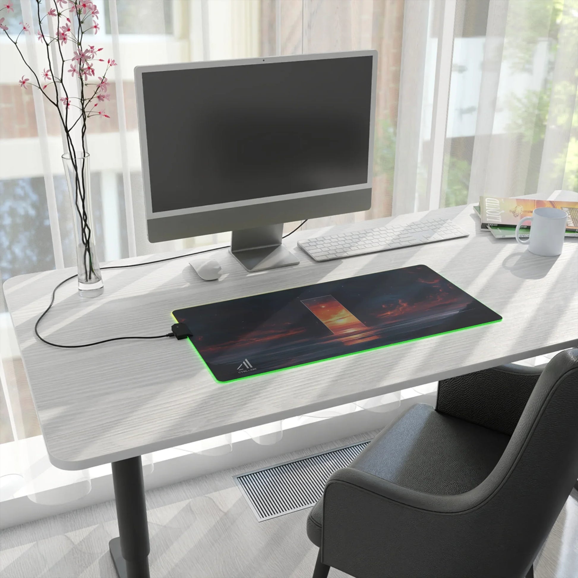 Gateway to Dawn Mouse Pad Led - CTRL + Art