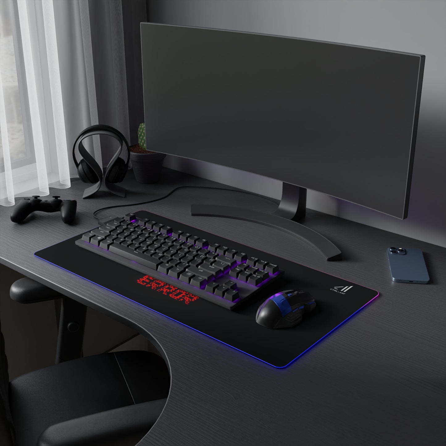 Pixelated Threat Led - CTRL+Art