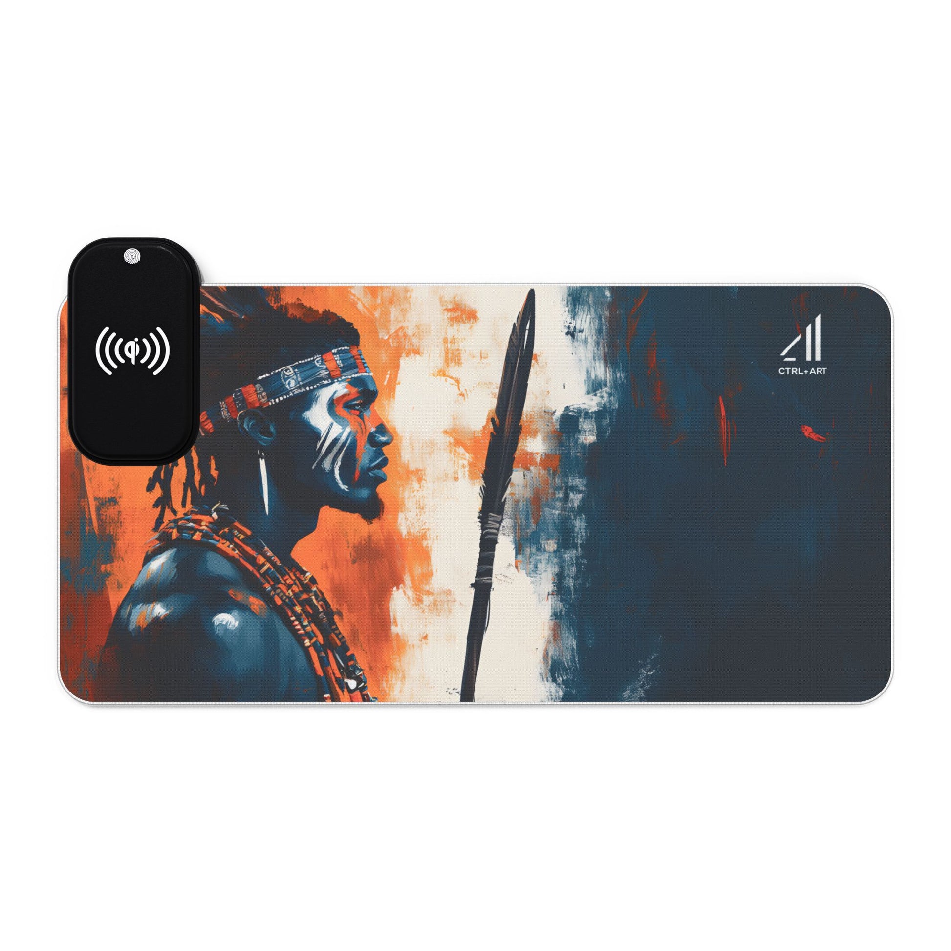 Echoes of Strength Led Wireless Charging - CTRL+Art