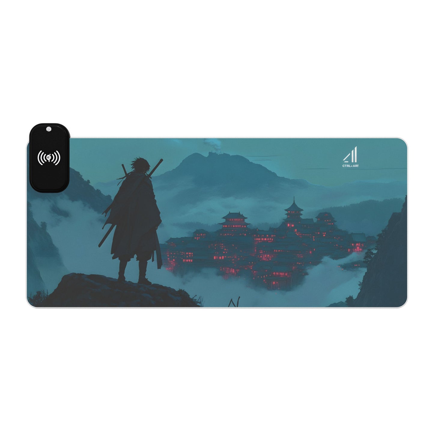 Mountain Watcher Led Wireless Charging - CTRL+Art