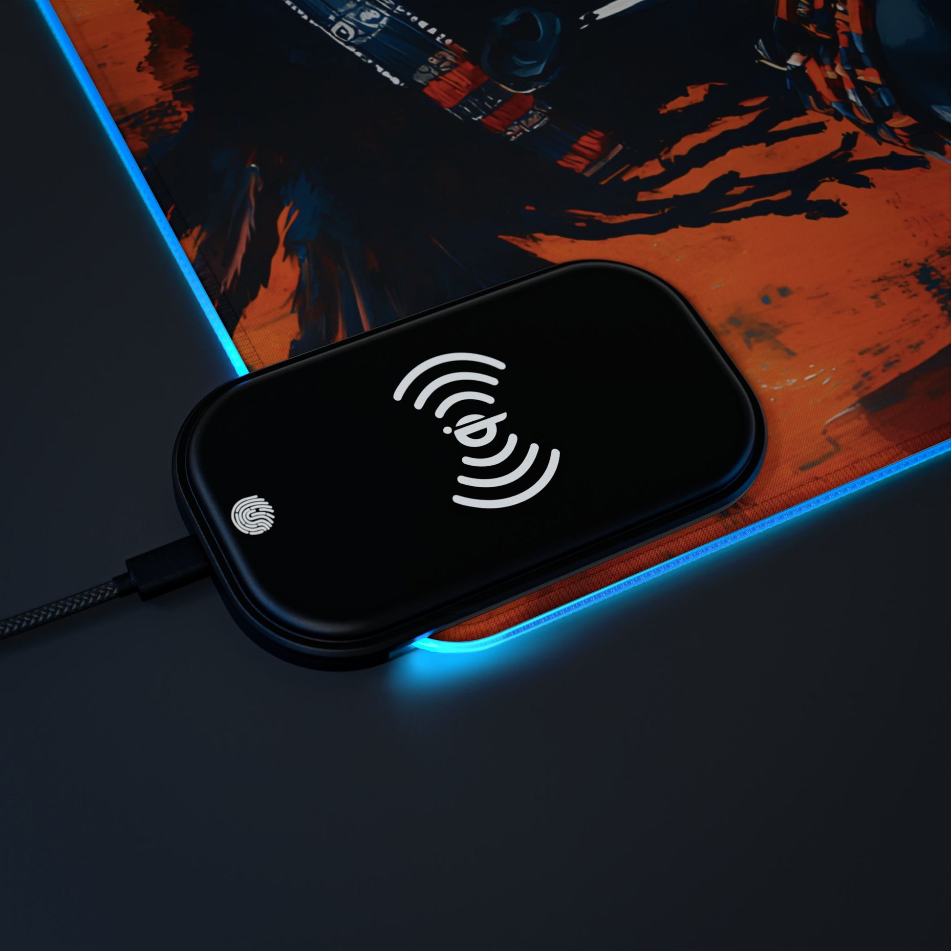 Echoes of Strength Led Wireless Charging - CTRL+Art