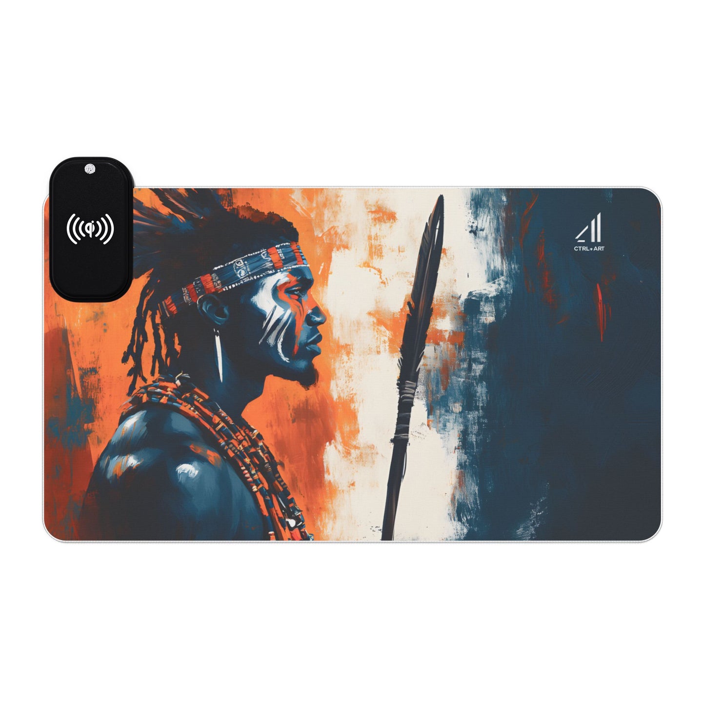 Echoes of Strength Led Wireless Charging - CTRL+Art