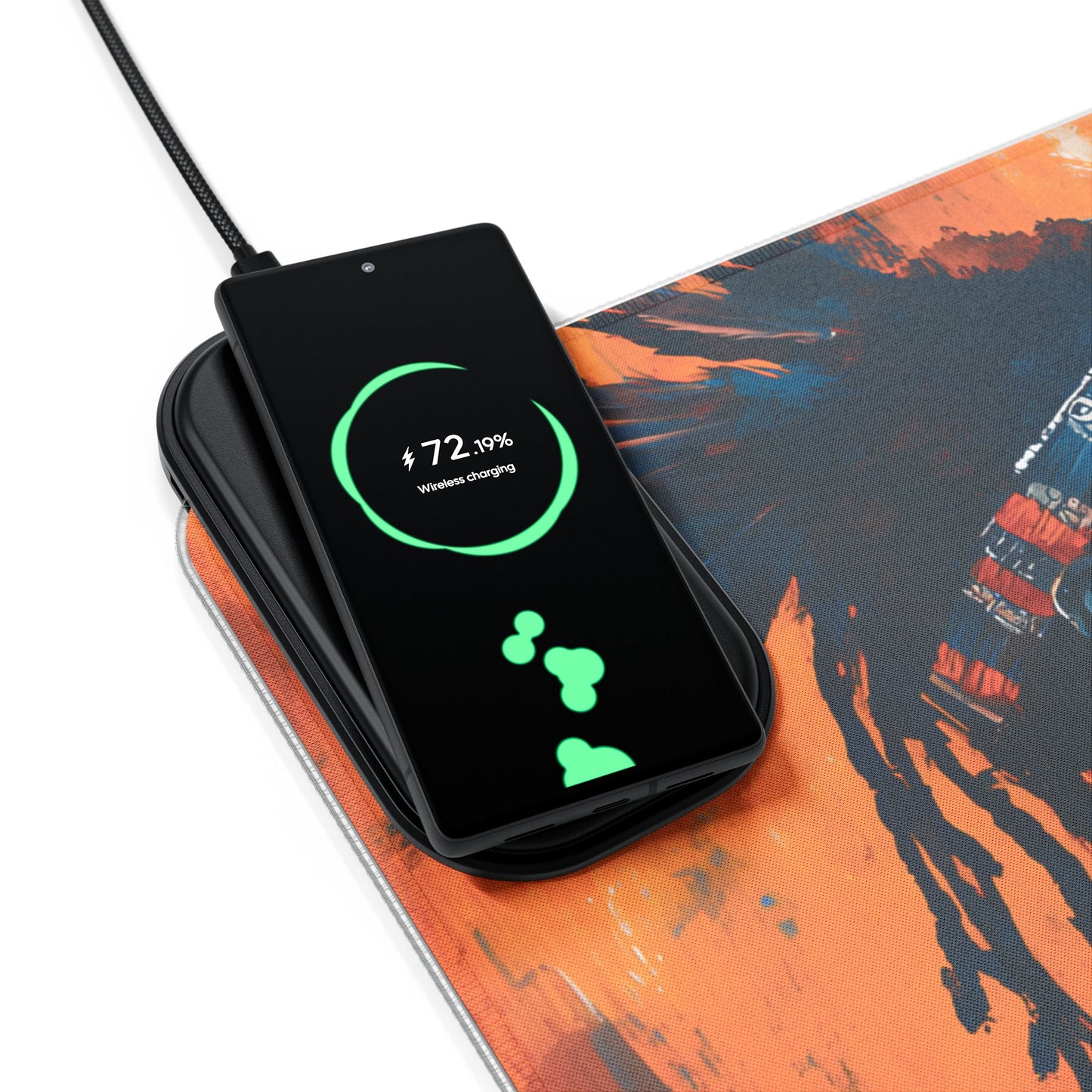 Echoes of Strength Led Wireless Charging - CTRL+Art
