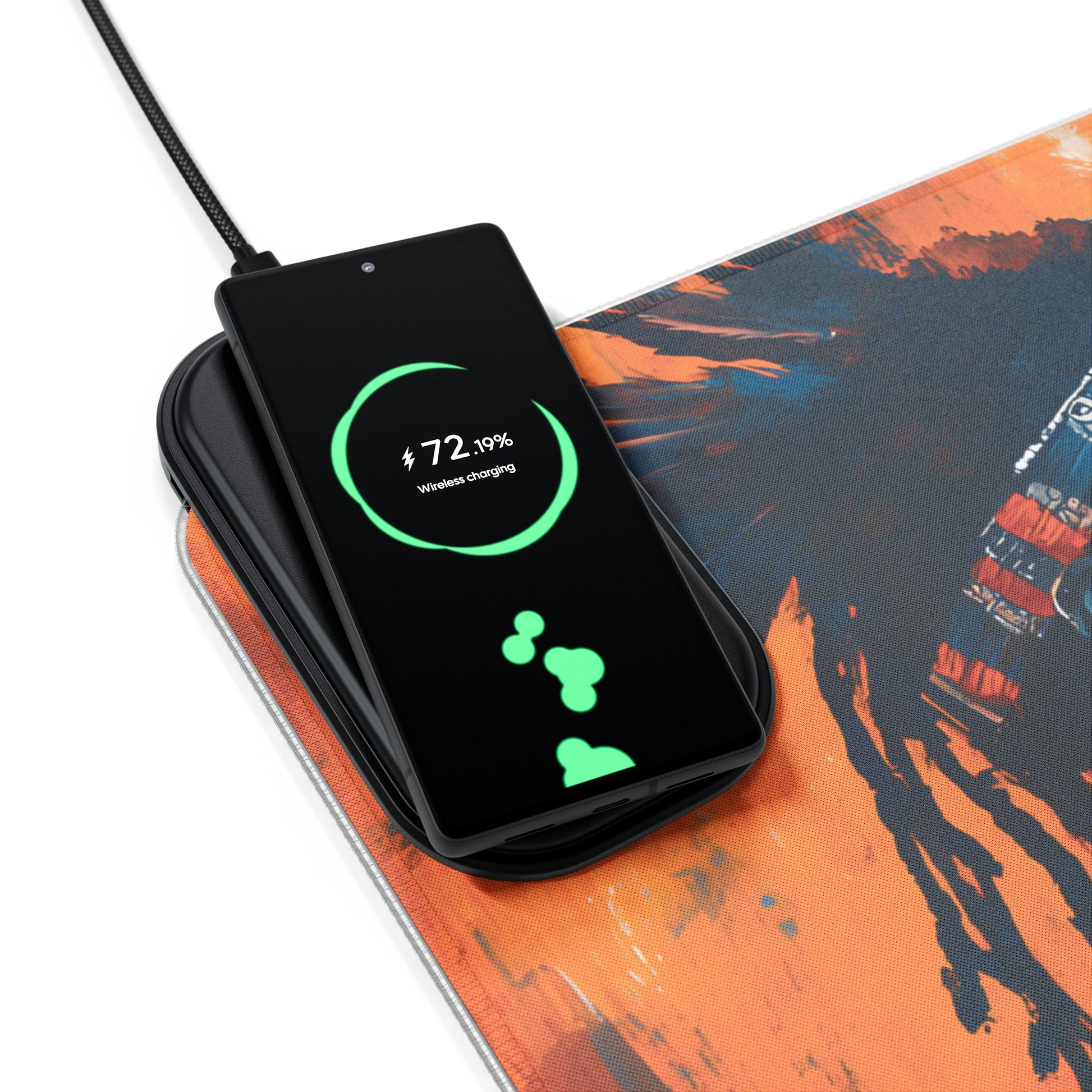 Echoes of Strength Led Wireless Charging - CTRL+Art