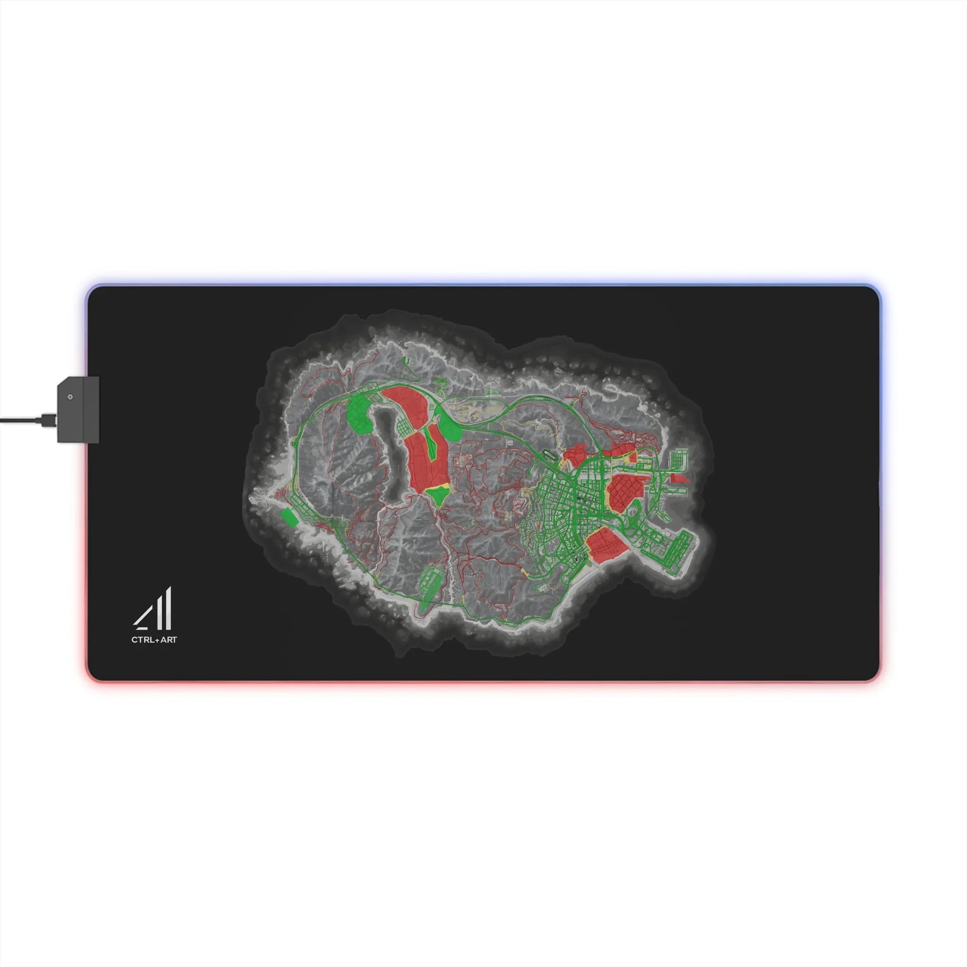 Roho Mouse Pad Led - CTRL + Art