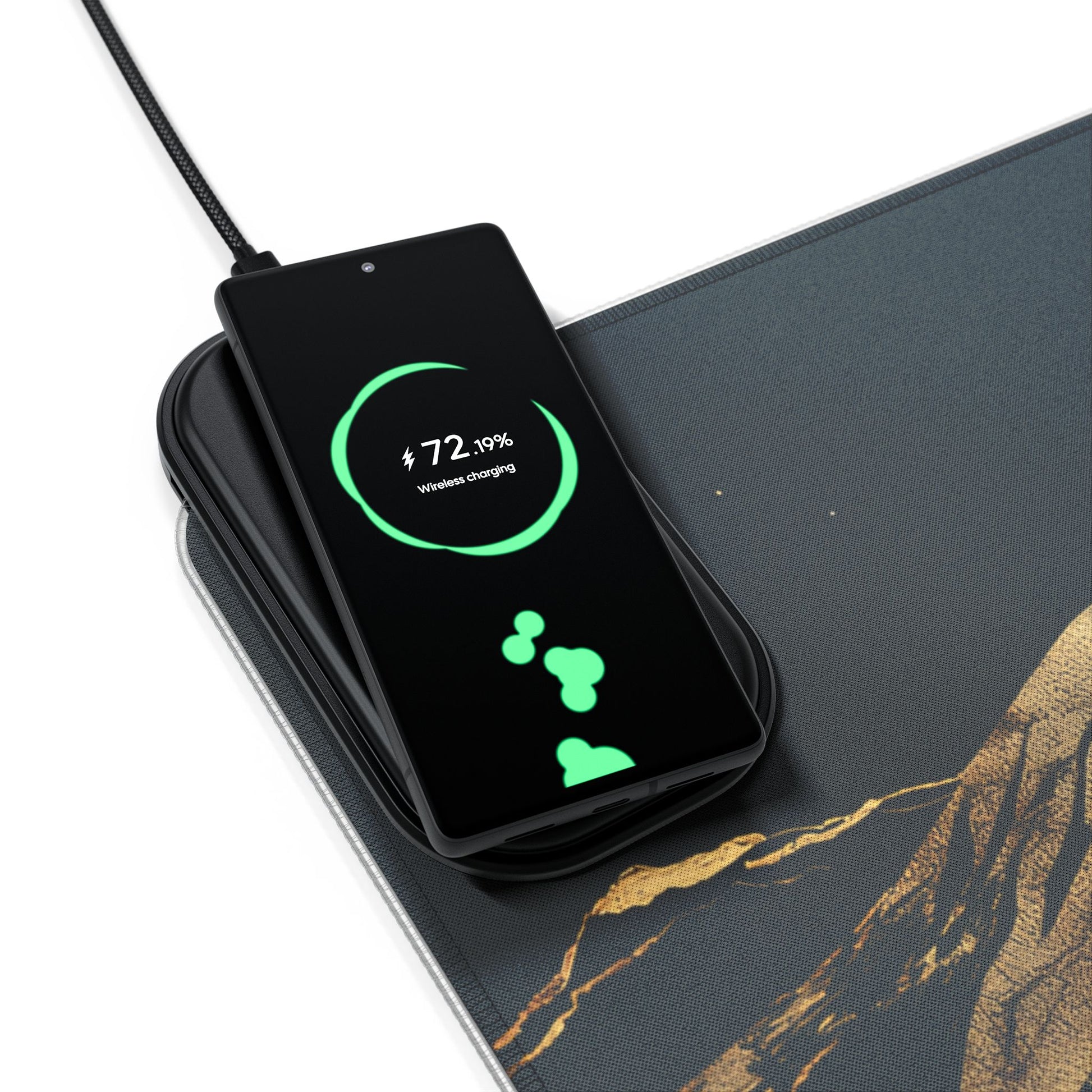 Cosmic Embrace Led Wireless Charging - CTRL+Art