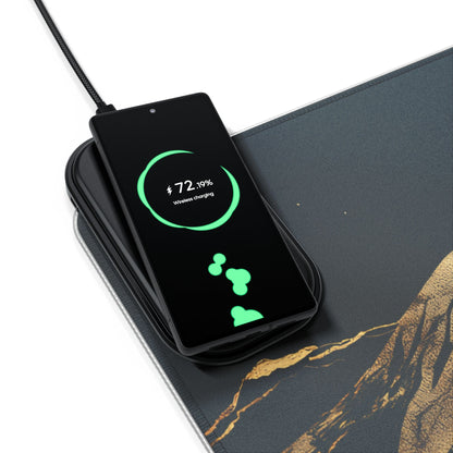 Cosmic Embrace Led Wireless Charging - CTRL+Art