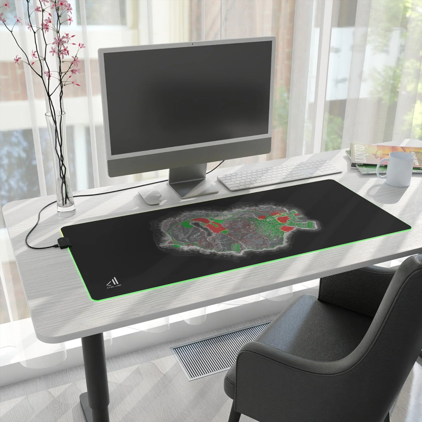 Roho Mouse Pad Led - CTRL + Art
