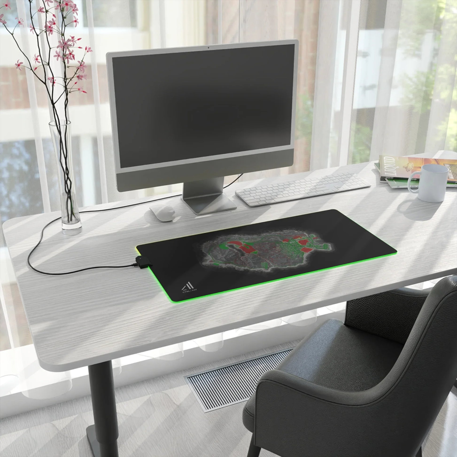 Roho Mouse Pad Led - CTRL + Art